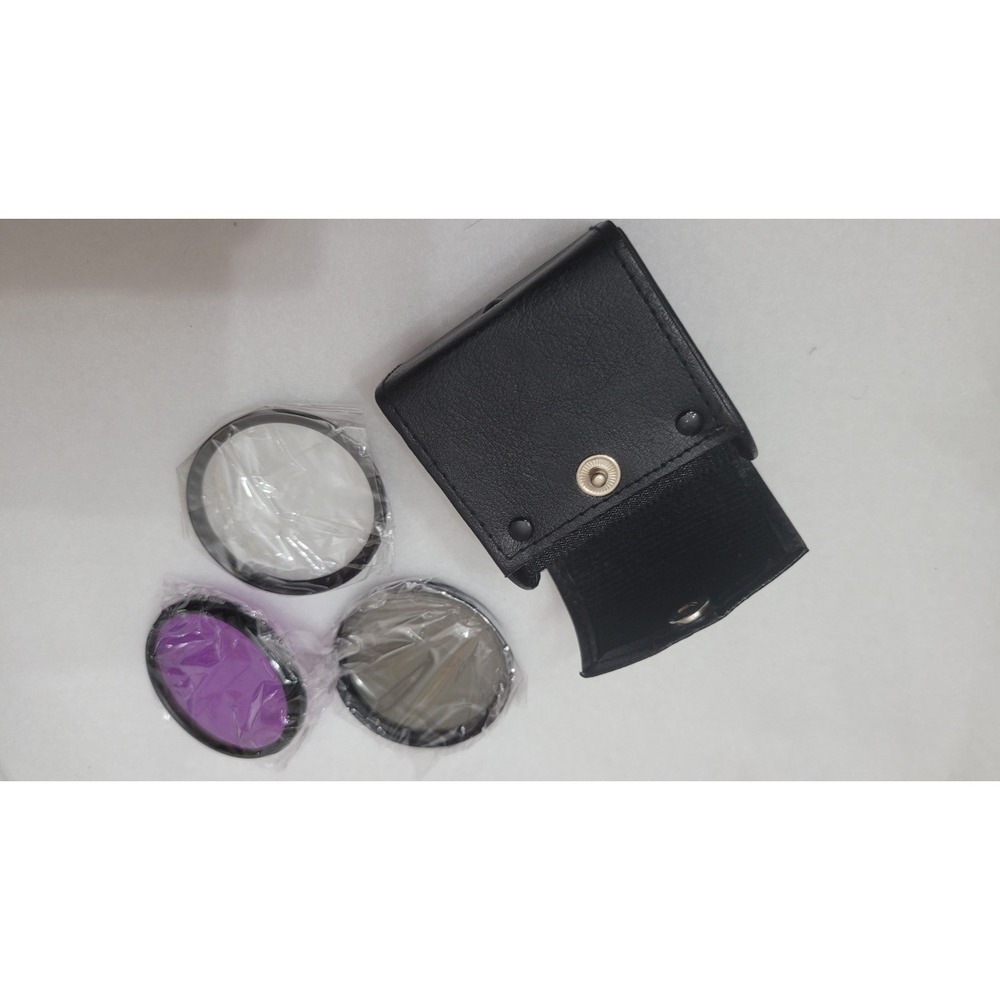 UV+CPL+FLD Lens Filter Set 55mm For Cannon For Sony Lens Digital SLRs New - Picture 3 of 8